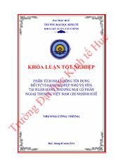 Khóa luận Phân tích hoạt động tín dụng đối vơi doanh nghiệp nhỏ và vừa tại ngân hàng thương mại cổ phần ngoại thương Việt Nam chi nhánh Huế