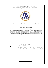 Tiểu luận tình huống - Xử lý doanh nghiệp tư nhân cường thịnh vi phạm sử dụng hóa đơn bất hợp pháp trong hồ sơ thuế tại phường An thạnh, thị xã Hòng ngự, Đồng Tháp