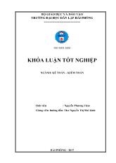 Hoàn thiện công tác kế toán doanh thu, chi phí và xác định kết quả kinh doanh tại Công ty TNHH thương mại Bùi Nguyễn