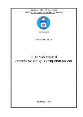 Khóa luận Các nhân tố ảnh hưởng và giải pháp nâng cao năng suất lao động ngành dệt may Việt Nam