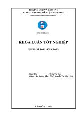 Khóa luận Hoàn thiện công tác kế toán doanh thu, chi phí và xác định kết quả kinh doanh tại Công ty cổ phần thương mại vận tải Dũng Thắng