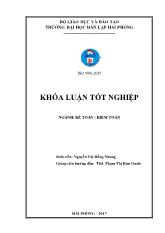 Khóa luận Hoàn thiện công tác kế toán doanh thu, chi phí và xác định kết quả kinh doanh tại Công ty TNHH Tuấn Loan