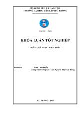 Khóa luận Hoàn thiện công tác kế toán doanh thu, chi phí và xác định kết quả kinh doanh tại Công ty trách nhiệm hữu hạn Hồng Dương