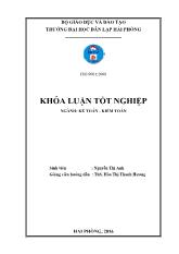 Khóa luận Hoàn thiện công tác kế toán doanh thu, chi phí và xác định kết quả kinh doanh tại công ty cổ phần Sivico