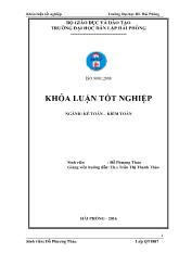 Khóa luận Hoàn thiện công tác kế toán doanh thu, chi phí và xác định kết quả kinh doanh tại Công ty cổ phần vật tư và vận tải Itasco