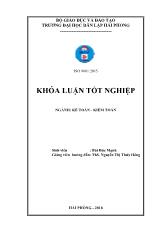 Khóa luận Hoàn thiện công tác kế toán Nguyên vật liệu tại Công ty TNHH Quang Hải