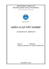 Khóa luận Hoàn thiện công tác kế toán nguyên vật liệu tại công ty TNHH MTV NBA