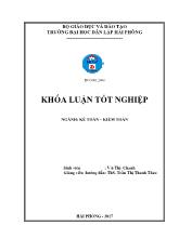 Khóa luận Hoàn thiện công tác kế toán nguyên vật liệu tại công ty CP xây lắp và thương mại Phú Thành