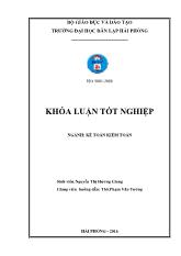 Khóa luận Hoàn thiện công tác kế toán tiền lương và các khoản trích theo lương tại công ty TNHH công nghệ tự động hóa Hoàng Gia