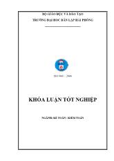 Khóa luận Hoàn thiện công tác kế toán vốn bằng tiền tại công ty TNHH thương mại Sao Mai