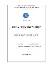 Khóa luận Hoàn thiện công tác Tuyển dụng nhân sự tại Công ty TNHH Thương mại và Dịch vụ Nhật Đức