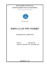 Khóa luận Hoàn thiện tổ chức kế toán doanh thu, chi phí và xác định kết quả kinh doanh tại Công ty TNHH Hapaco H.P.P