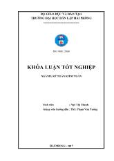 Khóa luận Hoàn thiện tổ chức kế toán doanh thu, chi phí và xác định kết quả kinh doanh tại công ty cổ phần xây lắp điện Đông Á