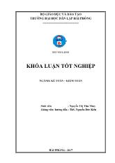 Khóa luận Hoàn thiện tổ chức kế toán doanh thu, chi phí và xác định kết quả kinh doanh tại công ty TNHH đầu tư thương mại Bảo Lợi