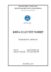 Khóa luận Hoàn thiện tổ chức kế toán doanh thu, chi phí và xác định kết quả kinh doanh tại công ty cổ phần thương mại Minh Khai