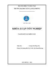 Khóa luận Hoàn thiện tổ chức kế toán hàng hóa tại công ty trách nhiệm hữu hạn thương mại Chí Chung