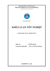 Khóa luận Hoàn thiện tổ chức kế toán tiền lương và các khoản trích theo lương tại Công ty cổ phần may xuất khẩu Việt Thái