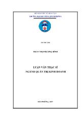 Khóa luận Một số biện pháp nâng cao hiệu quả sản xuất kinh doanh tại công ty cổ phần kinh doanh nước sạch số 2 Hải Phòng