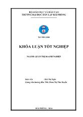 Khóa luận Một số biện pháp nhằm nâng cao hiệu quả kinh doanh tại công ty tnhh thương mại và vận tải Quyết Thắng