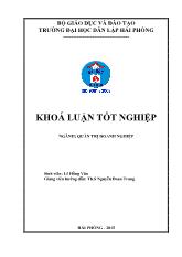 Khóa luận Một số giải pháp nâng cao hiệu quả sử dụng vốn kinh doanh tại chi nhánh công ty cổ phần hóa dầu quân đội