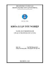 Khóa luận Một số giải pháp nhằm nâng cao hiệu quả sử dụng nguồn nhân lực tại Công ty cổ phần xây dựng và dịch vụ thương mại Ngô Quyền