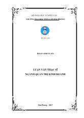 Khóa luận Năng cao nâng lực cạnh tranh của công ty TNHH Đan Việt