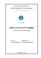 Khóa luận Nâng cao năng lực cạnh tranh của công ty TNHH Quảng thành Việt Nam