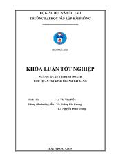 Khóa luận Thực trạng hoạt động marketing và một số giải pháp nhằm nâng cao hiệu quả hoạt động marketing tại công ty TNHH Tâm Chiến