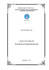 Khóa luận Thực trạng và giải pháp đổi mới cải cách thủ tục hành chính theo cơ chế một cửa tại ủy ban nhân dân quận Kiến An