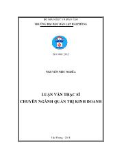 Luận văn Giám sát hải quan đối với hàng hóa nhập khẩu tại chi cục hải quan cửa khẩu cảng Hải phòng khu vực 1