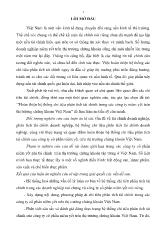 Luận văn Hoàn thiện hệ thống chỉ tiêu phân tích tài chính tại công ty cổ phần niêm yết trên thị trường chứng khoán Việt Nam