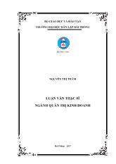 Luận văn Một số biện pháp hạn chế rủi ro tín dụng tại ngân hàng nông nghiệp và phát triển nông thôn Việt Nam chi nhánh huyện Tiên lãng đông Hải Phòng