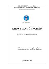 Luận văn Một số biện pháp nhằm nâng cao hiệu quả hoạt động sản xuất kinh doanh tại Công ty TNHH Hanmiflexible Vina