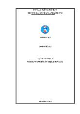 Luận văn Một số giải pháp nhằm nâng cao hiệu quả kinh doanh tại Công ty cổ phần thép Miền Bắc