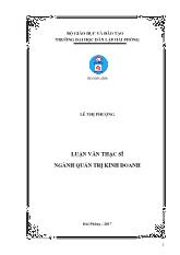 Luận văn Thực trạng và giải pháp đổi mới cải cách thủ tục hành chính theo cơ chế một cửa ở ủy ban nhân dân quận Kiến An