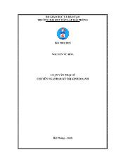 Nâng cao chất lượng công tác quản lý dự án đầu tư xây dựng trong giai đoạn chuẩn bị dự án tại ban quản lý công trình xây dựng phát triển đô thị thành phố Hải Phòng