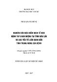 Tóm tắt Luận án Nghiên cứu đặc điểm dịch tễ học bệnh tay chân miệng tại tỉnh Đắk lắk và các yếu tố liên quan đến tình trạng nặng của bệnh