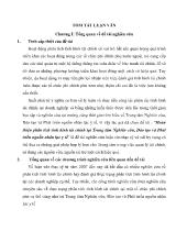 Tóm tắt Luận văn - Hoàn thiện phân tích tình hình tài chính tại Trung tâm Nghiên cứu, Đào tạo và Phát triển nguồn nhân lực y tế