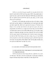 Tóm tắt Luận văn Hoàn thiện tổ chức kế toán ngân sách nhà nước trên địa bàn tỉnh Bắc Ninh