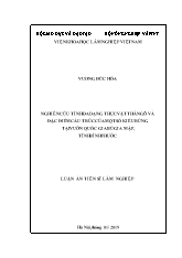 Luận án Nghiên cứu tính đa dạng thực vật thân gỗ và đặc điểm cấu trúc của một số kiểu rừng chính tại Vườn Quốc gia Bù Gia Mập, tỉnh Bình Phước