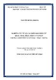 Nghiên cứu tỷ lệ các biến đổi phân tử kras, nras, braf, pik3ca và pten trong carcinôm tuyến đại - Trực Tràng