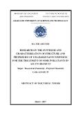 Research on the synthesis and characterization of structure and properties of Tio2 - Based nanocomposite for the treatment of some pollutants in air enviroment