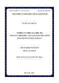 Tóm tắt Luận án Nghiên cứu hiệu quả điều trị viêm gan nhiễm độc cấp nặng bằng biện pháp thay huyết tương tích cực