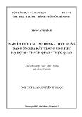 Tóm tắt Luận án Nghiên cứu tái tạo họng - Thực quản bằng ống dạ dày trong ung thư hạ họng - Thanh quản - Thực quản